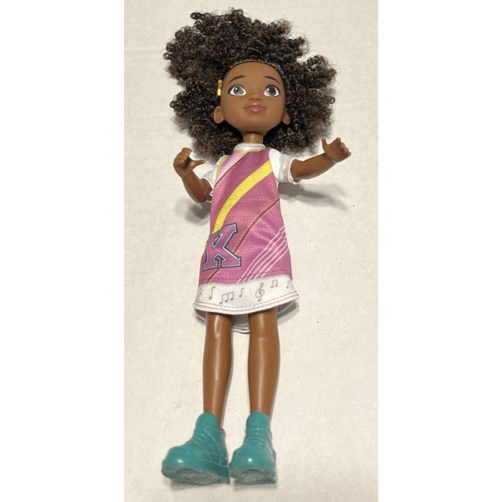 Mattel Karma's World Karma Grant #HHC95 African American Doll Dressed 9" Tall